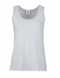 Fruit of the Loom - Lady-Fit Valueweight Vest - Heather Grey - XXL