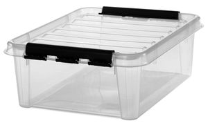 Úložný box SmartStore CLASSIC 24 21 litrov farba: transparentná / čierna