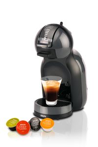 ANGEBOT: Kaffeemaschine Piccolo Anthrazit Krups Nescafé Dolce Gusto + 360  kaps Cortado - NICHT VERFÜGBAR