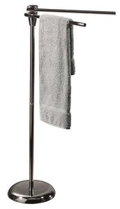 Spirella Handtuchständer mit 2 beweglichen Stangen Handtuchhalter in Edelstahl , silber