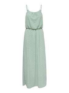 Only Damen Maxi-Kleid OnlWinner Spagetti-Träger Strandkleid Sommer-Kleider, Farbe:Türkis, Größe:42