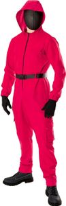 Bristol Novelty - Kostým "The Gamer Suit" - pánsky/dámsky uni BN4436 (M) (červená/čierna)