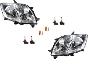 Johns, Reflektory halogenowe pasują do Toyota Auris 03/07-02/10 Zestaw żarówek Li Re