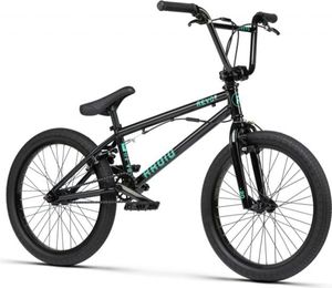 Radio Revo Pro FS 20 Zoll BMX Rad Fahrrad Freestyle Bike 20' Einsteiger Street Park Tricks, Farbe:schwarz