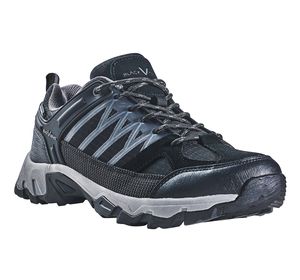 BLACK CREVICE - Heren Low Cut Sport-, Wander- & Trekkingschuhe | Farbe: Schwarz | Größe: 47