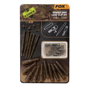 Fox Fishing Edges Camo Power Grip Lead Clip Kit 7