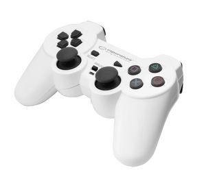 Esperanza EGG107W, Gamepad, PC, Playstation 3, D-pad, Analógový/digitálny, Kábel, USB 2.0