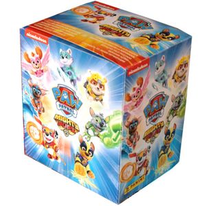 Panini - Paw Patrol Mighty Pups - Sběratelské samolepky - 1 displej (36 sáčků)