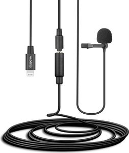 Walimex pro Boya M2 klipový mikrofón pre iOS malý, výkonný lavalier mikrofón 50 Hz 20 kHz pre iOS zariadenia, Lightning adaptér kábel vhodný aj na digitalizáciu čierny (1022918) Walimex pro Boya M2 klipový mikrofón pre iOS malý, výkonný lavalier mikrofón 50 Hz 20 kHz pre iOS zariadenia, Lightning adaptér kábel vhodný aj na digitalizáciu čierny (1022918)