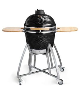 BUSCHBECK Kamado Grill schwarz, mit Extra Zubehör, Maße L72 x B130 x H121 cm schwarz BUSCHBECK Kamado Grill schwarz, mit Extra Zubehör, Maße L72 x B130 x H121 cm schwarz