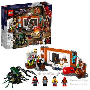 LEGO 76185 Marvel Spider-Man in der Sanctum Werkstatt, Spielzeug für Kinder ab 7 Jahren mit Monsterinsekt und Doctor-Strange-Minifigur