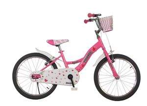20 Zoll Kinder Mädchen Mädchenfahrrad Fahrrad Mädchenrad Kinderfahrrad Rücktritt Rücktrittbremse Rad Bike Angel Pink