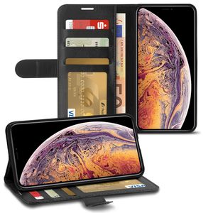 Klapphülle Apple iPhone Xs Max Xr X 8 7 Plus Hülle Handy Tasche Flip Book Case, Smartphone:Apple iPhone Xs Max