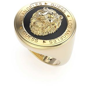 Fingerringen   Siegelring Guess Gold 26  Kollektion Lion King - mann