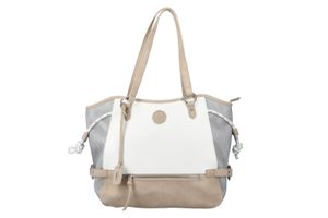 Rieker Shopper Damen Tasche Schultertasche H1349, Farbe:Weiß