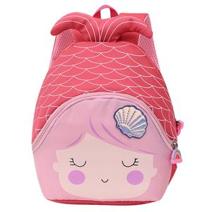 Kindergarten-Rucksack,Kleiner Kinderrucksack Kindertasche Krippenrucksack mit Brustgurt Mini Backpack Meerjungfrau Rucksack