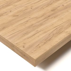 POKAR Tischplatte 2,5 cm Schreibtischplatte für Schreibtisch, Größe:160x80, Farbe:Golden Eichen Craft POKAR Tischplatte 2,5 cm Schreibtischplatte für Schreibtisch, Größe:160x80, Farbe:Golden Eichen Craft