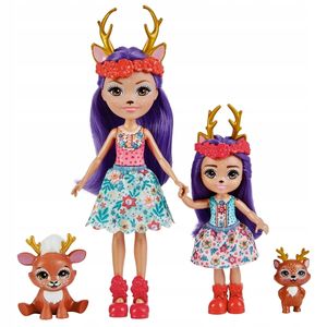 Enchantimals Puppe Danessa und Danetta Deer Mattel