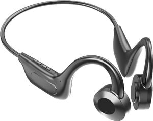 Bezdrátová náhlavní souprava Bluetooth VG02 s kostním vedením, BT 5.0 | nízká spotřeba energie | dlouhá výdrž baterie, černá