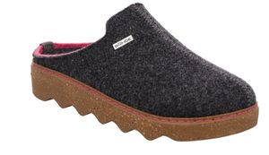 Rohde Dámske papuče Foggia Papuče Cloqs s vymeniteľnou stielkou, farba:Grey (Stone), veľkosť:EUR 38