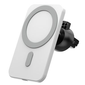 Auto MagSafe Wireless Charger iPhone 13 12 Pro Max Mini Handyhalterung Ladegerät Weiß