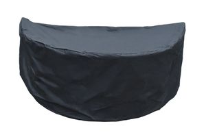 Strapazierfähige Regenschutzhülle 170cm schwarz für Sonneninseln