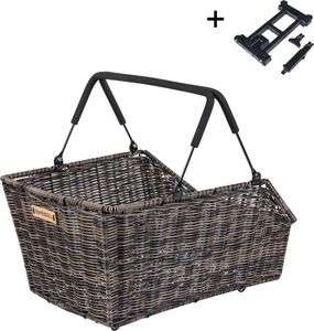 BASIL H.R.-Korb "Cento Rattan Look MIK 2 nature brown