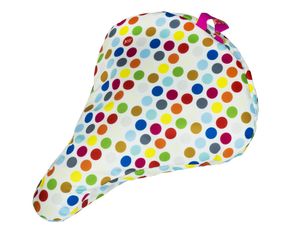 Liix Sattelbezug Polka Big Dots Mix White