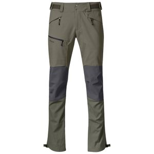 Bergans Fjorda Trekking Hybrid Green Mud/Solid Dark Grey XL Outdoorové nohavice