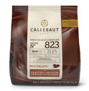 Recipe n°823 NV  - Vollmilch Callets 400 g