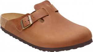 Męskie chodaki Birkenstock Boston w kolorze brązowym, rozmiar 44