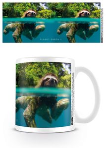 Faultier Sloth - Swimming - Keramik Tasse - Größe Ø8,5 H9,5 cm