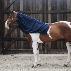 Kentucky Horsewear Cooler Fleece Horse Scarf Halsteil, Größe:Full, Farbe:marine
