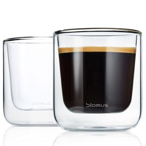 Blomus Thermo Gläser Kaffeegläser NERO 2-teiliges Set