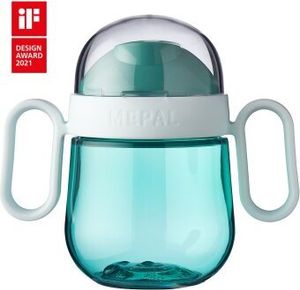 Mepal - Antitropf-Trinklernbecher Mepal Mio 200 ml - deep turquoise