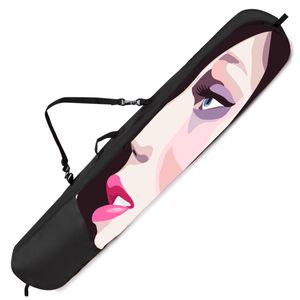Snowboardtasche Board Bag Snowboardbag Lips Face
