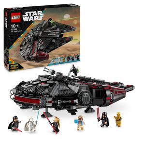 LEGO Star Wars Dunkler Millennium Falke, Sternenschiff-Set, Bauspielzeug für Kinder, Geburtstagsgeschenk für Jungen, Mädchen und Fans, Abenteuer-Spielzeug 75389