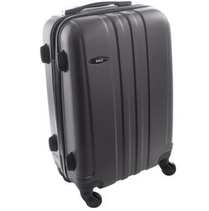 Cestovní kufr RGL 740 tmavě šedý - M