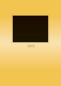 AlphaEdition 102314 Bastelkalender 2022 gold