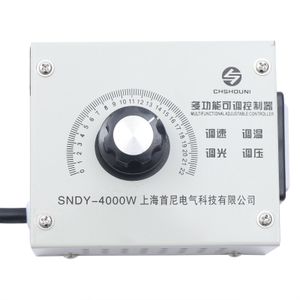 4000W AC 220V SCR Spannungsregler Gouverneur Dimmer Energieregler Drehzahlregler 18A Dimmer Thyristor Thermostat Controller