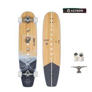Longboard Aztron Gravity 106 cm Funboard Ahornboard Skate Board Komplett board 2022