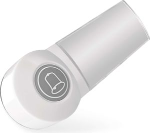 EMOS wasserdichte Ersatz-Klingeltaste, Zusatztaster in Weiß, max. Reichweite 100 Meter, für EMOS P5705, P5712, P5723, P5723T
