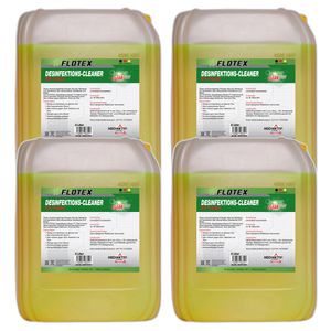 Flotex Desinfektion Cleaner, 4 x 5L - Desinfektionsreiniger Hygiene Desinfektionsmittel