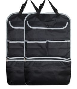 2er Set Rückenlehnenschutz, 64x41 cm, schwarz