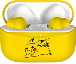 OTL Technologies Bluetooth-Kopfhörer V5.0 für Kinder Pokemon Pikachu mit Ladebox, gelb, one Size