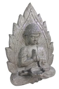 Nástenná socha Budha Nástenná dekorácia 67x44x15 cm Figúrka Záhradná figúrka Záhradná dekorácia