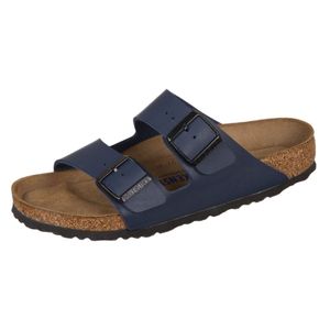 Birkenstock Sandale Arizona Blau Weichbettung Birko-Flor Normal Unisex