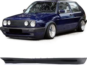 Frontspoiler Spoiler Lippe Stoßstange in Schwarz für VW Golf 2 GL GTI (breite Frontspoiler Spoiler Lippe Stoßstange in Schwarz für VW Golf 2 GL GTI (breite