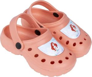 Disney Arielle Meerjungfrau Kinder Mädchen Clogs Badeschuhe Latschen – Orange / 24/25