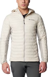 Columbia Powder Pass Hooded Jacket Herren Hybrid-Kapuzenjacke 1773271 278 beige , Bekleidungsgröße:M